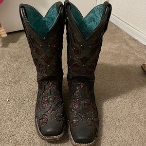 Women’s Corral Inlaid Glitter Western Boot